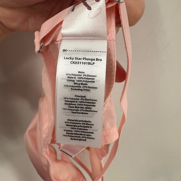 Curvy Kate pink Lucky Star plunge Bra - Picture 6 of 6